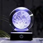 veilleuse en cristal systeme solaire eclairee mars noir 851 1